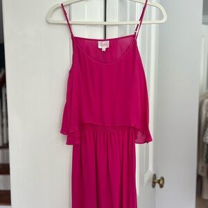 Parker Vibrant Pink Dress